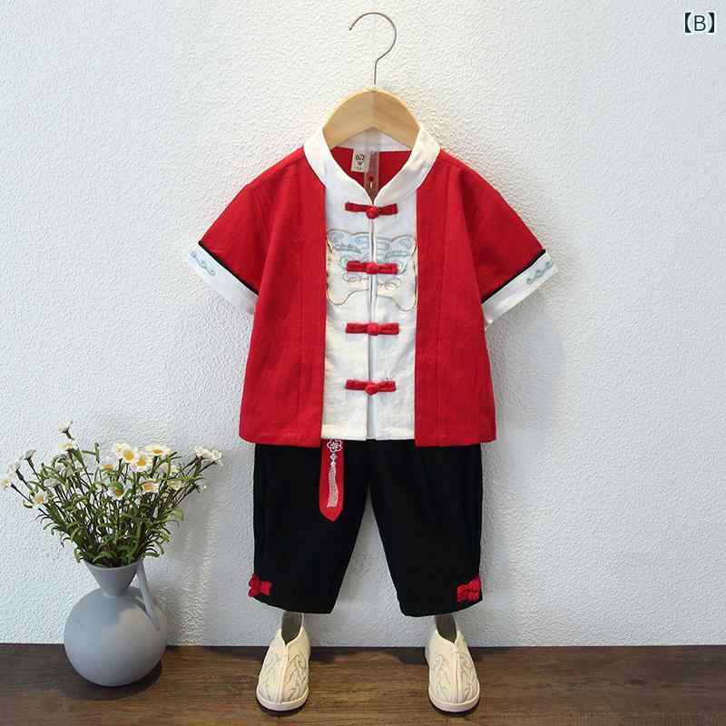 子供服 男の子 漢服 スーツ チャイナ風 パー...の紹介画像2