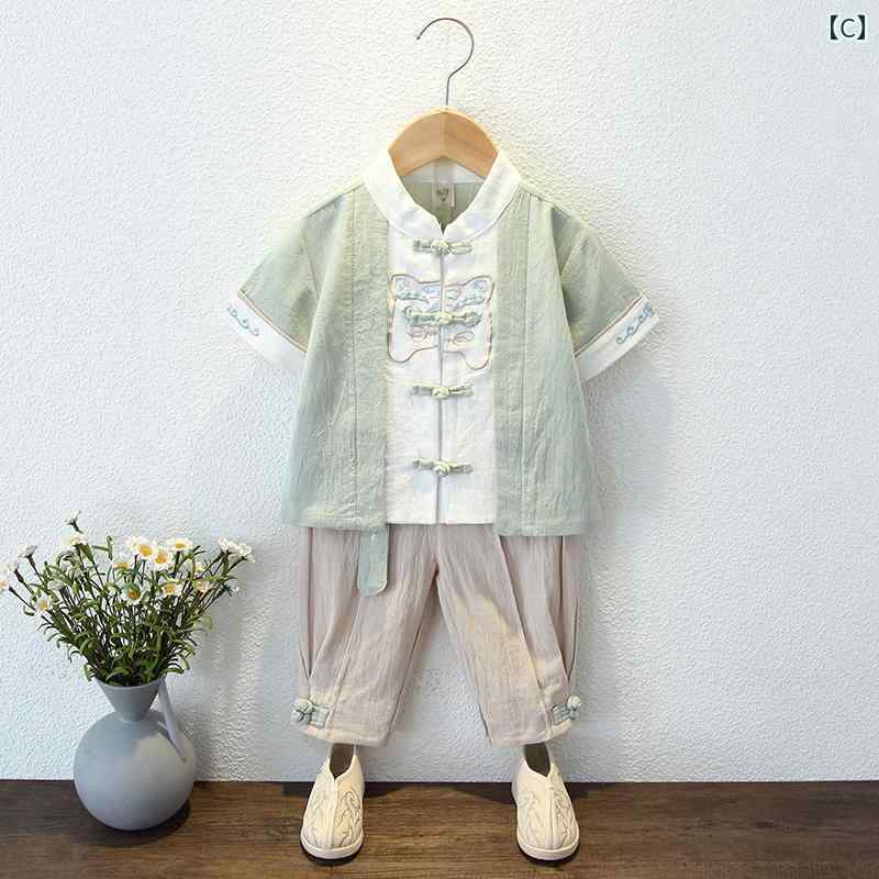 子供服 男の子 漢服 スーツ チャイナ風 パー...の紹介画像3