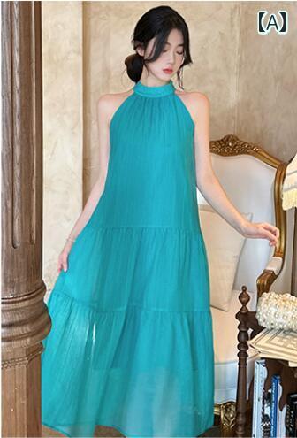 リゾートドレス 夏ドレス ディナードレス ホリデードレス 夏 ロングドレス 旅行 休日 ヴァカンス 写真撮影 エキゾチック エレガント フェミニン レディース