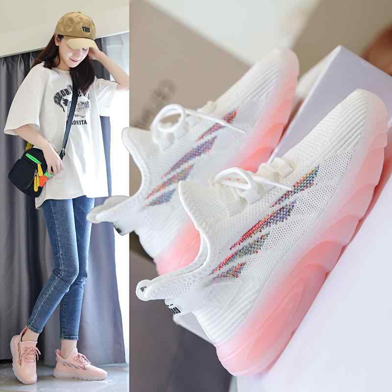 屋内 フィットネス ヨガ シューズ レディース 縄跳び 厚 衝撃吸収 トレッドミル ソフトソール 滑りにくい 通気性 軽量 トレーニング ラウンドトゥ スポーツ スニーカー