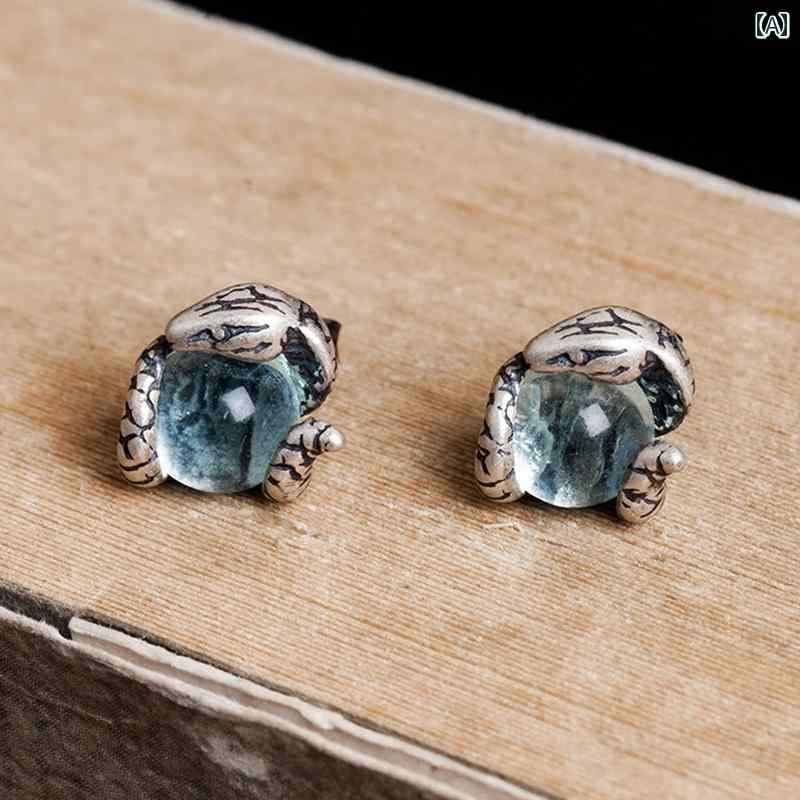 ピアス レディース ファッション アクセサリー オールシーズン メンズ シルバー ジュエリー アメリカ レトロ シングル