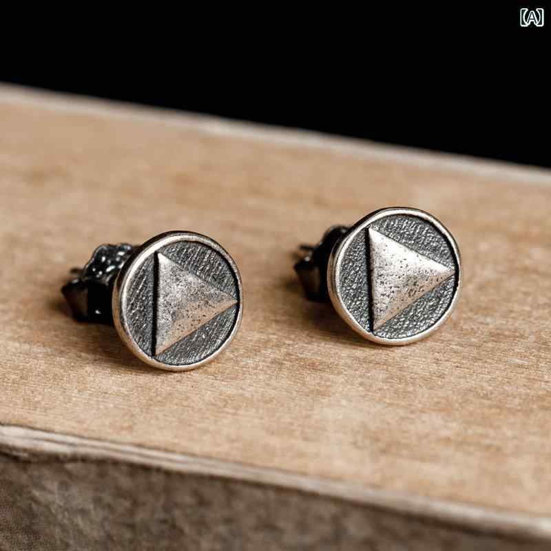 石灰 - ピアス レディース ファッション アクセサリー オールシーズン メンズ 韓国 シルバー ジュエリー シンプル シングル