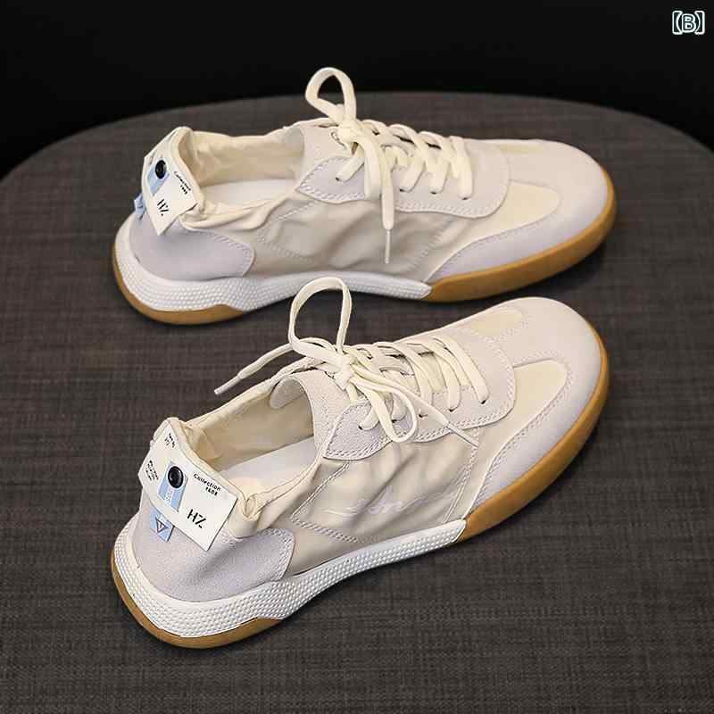 ランニング シューズ 運動靴 レディース 婦人靴 ファッション シューズ オールシーズン レースアップ レジャー スポーツ クロス ストラップ ラウンドトゥ 軽量 春秋 2