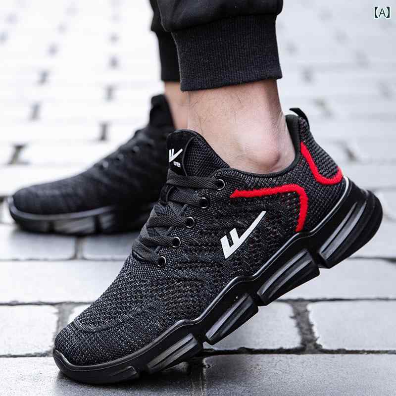 ウォーキング シューズ メンズ 紳士靴 ファッション シューズ オールシーズン 軽量 レースアップ スポ..