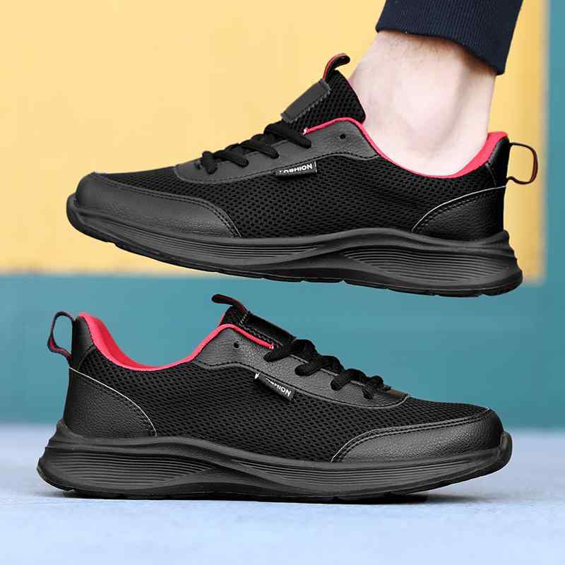 ジョギング シューズ 運動靴 秋 メンズシューズ メッシュ 通気性抜群 蒸れにくい シューズ メンズ スポーツシューズ 軽量 疲れにくい ソフトソール 柔らかい 疲れにくい 学生 ランニングシューズ スポーツ(4.0)