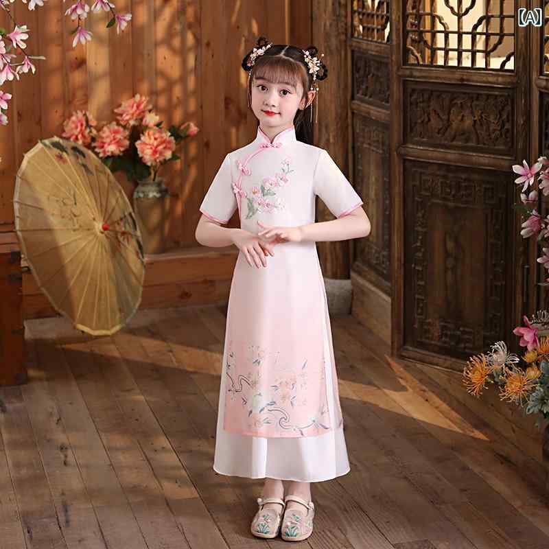 チャイナ ドレス コスプレ 子供 キッズ 女の子 プリンセス チャイナ風 ドレス ファッション オールシー..