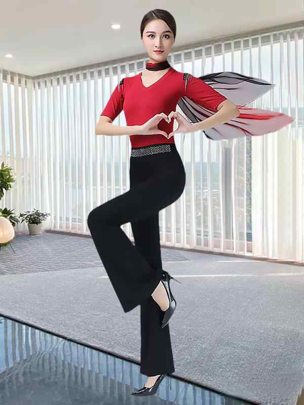 レディース ボディスーツ セット エチケット トレーニング 服 アート テスト 練習 インストラクター V..