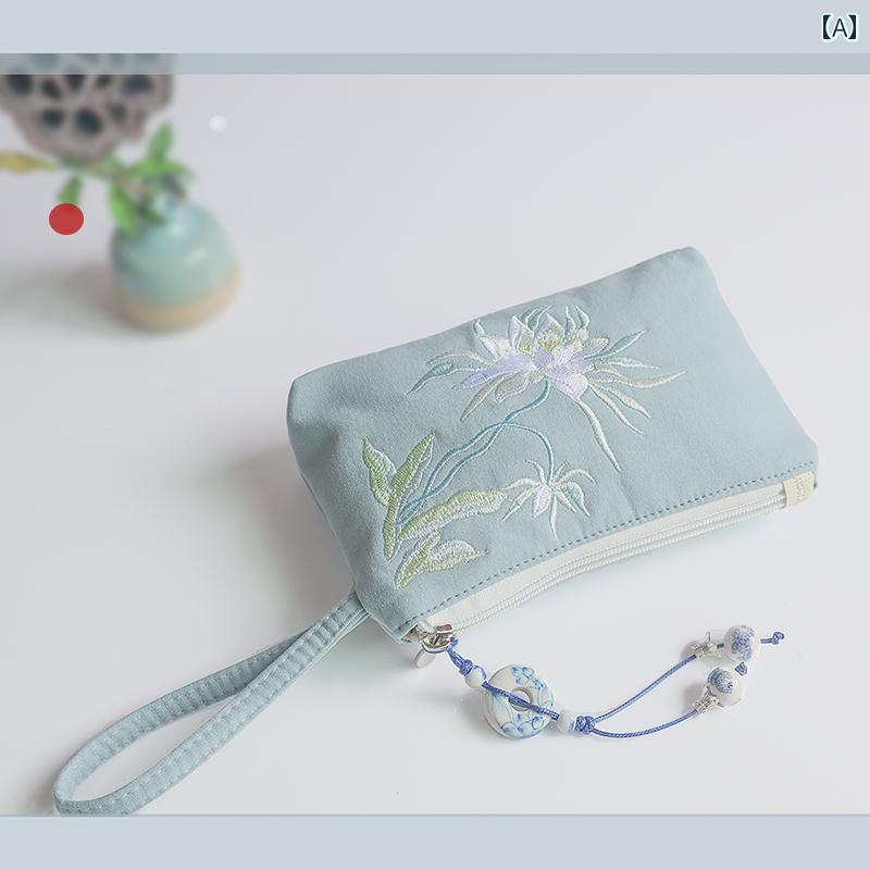 Clothing Accessories (Caps, Ties, Belts) - ポーチ クラッチバッグ 小銭入れ 小物入れ チャイナ風 かわいい キュート おしゃれ ホワイトデー ギフト レディース