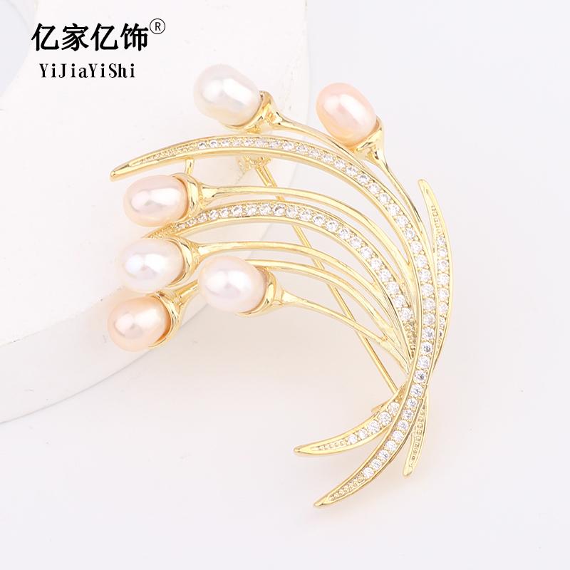 レディース ブローチ パール フェニックス 精巧 エレガント アクセサリー コサージュ レディース ファッション 装飾品