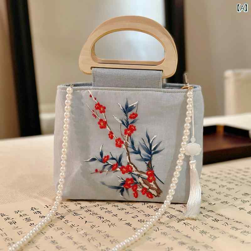 中国風 バッグ ハンドバッグ ショルダーバッグ チャイナ風 カジュアル キュート 通勤 通学 ショッピング 母の日 ギフト レディース ファッションアイテム