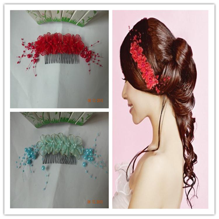 ヘッドコサージュ レディース ブライダル 頭飾り ドレス ウェディング 髪飾り ヘアピン ヘア飾り ピン留め スタジオ 写真撮影 ダンス ワンポイント レディース