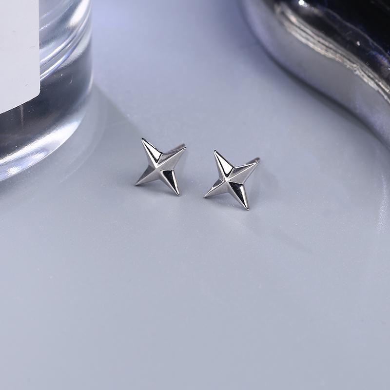 ピアス S925 オール オーバー スター リング シルバースター ピアス メンズ レディース 小さめ 精巧 シンプル イン 耳 ピアス ギフト ファッション アクセサリー 装飾品