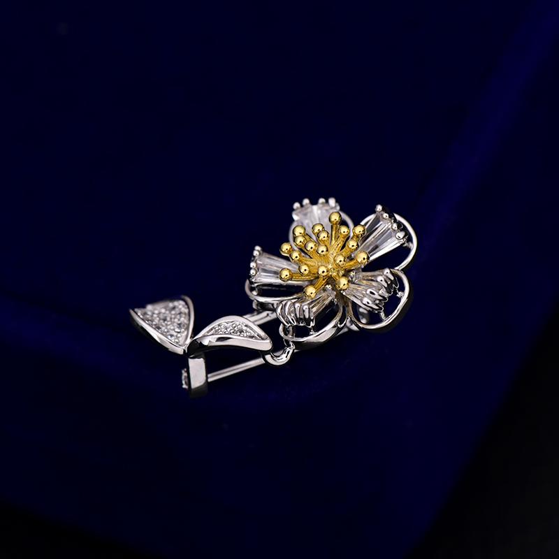 Other - ブローチ ユニセックス メンズ レディース兼 アクセサリー ピン バッジ コサージュ ペンダント かわいい おしゃれ モチーフ 花 フラワー