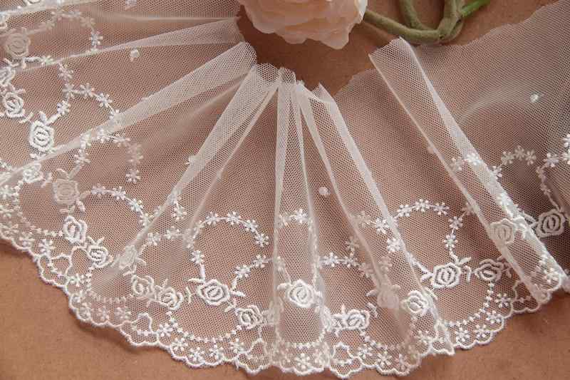 生地 布 レース メッシュ 刺繍 手芸 クラフト 裁縫材料 服 DIY ドレス 衣装制作 洋裁 素材 クロス