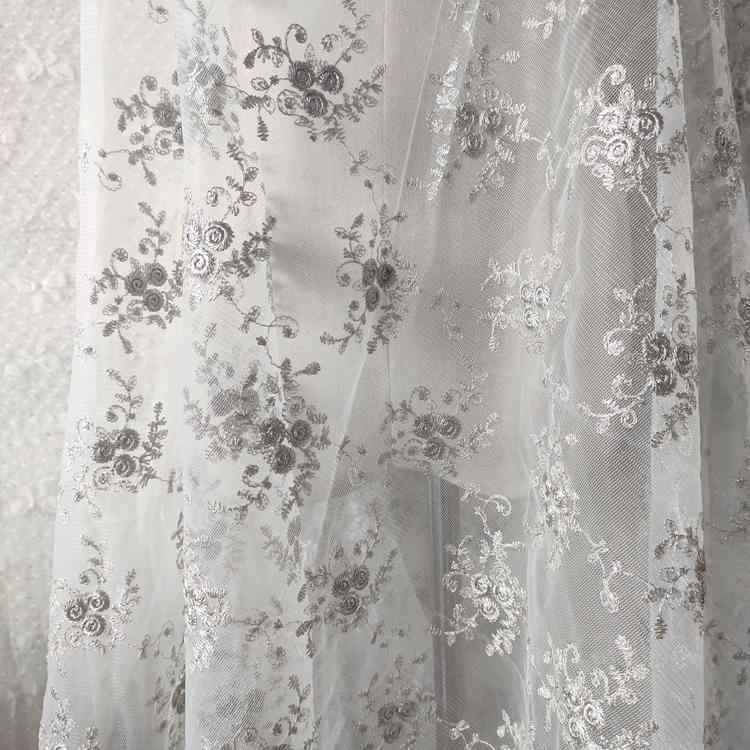生地 カットクロス 布 レース メッシュ 刺繍 手芸 クラフト 裁縫材料 服 DIY ドレス 衣装制作 洋裁 素材