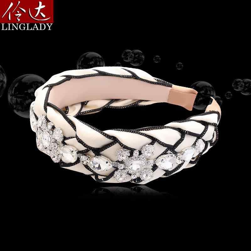 カチューシャ ジュエリー アメリカ レトロ ヘッド バンド ファッション ヘッド バンド ストリップ ワイ..