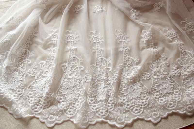 生地 カットクロス 布 レース メッシュ 刺繍 手芸 クラフト 裁縫材料 服 DIY ドレス 衣装制作 洋裁 素材