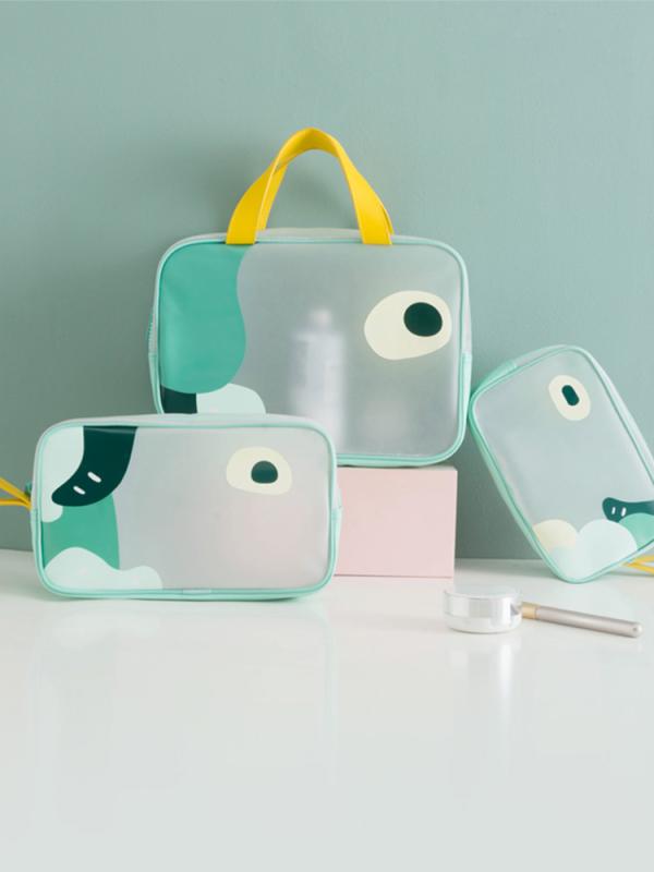 トラベル 収納 バッグ シンプル 大容量 入れ物 ポーチ 化粧品 バスグッズ 洗濯物 サニタリー バッグ ポータブル 出張 旅行 持ち運び 洗面具 韓国