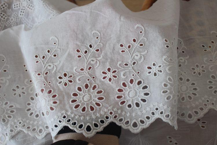 Other - 生地 布 レース メッシュ 刺繍 手芸 クラフト 裁縫材料 服 DIY ドレス 衣装制作 洋裁 素材 クロス
