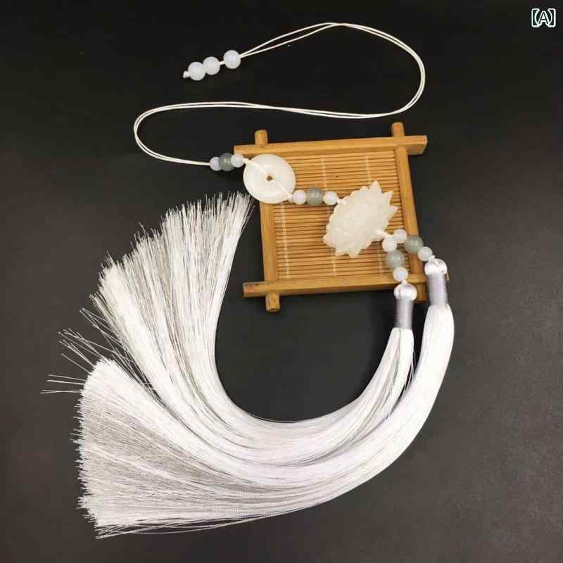 タッセル おしゃれ ストラップ レディース メンズ オールシーズン 中華風 アクセサリー レトロ エスニ..