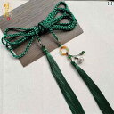 タッセル おしゃれ ストラップ レディース メンズ オールシーズン 中華風 アクセサリー ダブル エスニック レトロ アンティーク チャイナ風 ウエストマーク ペンダント