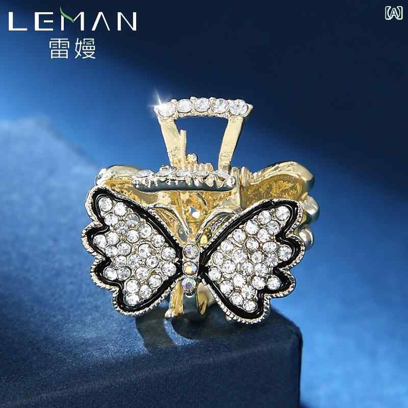 ヘア クリップ ヘアクリップ ヘアアクセサリー ラインストーン おしゃれ 上品 シンプル ファッション ..