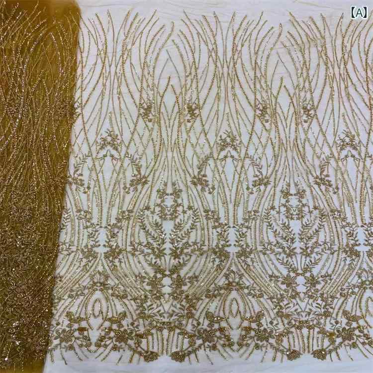 生地 おしゃれ 布 カット クロス レース メッシュ 刺繍 手芸 クラフト 裁縫材料 服 DIY ドレス 衣装 secure-depo-10406413 セキュアデポ サンプル画像2