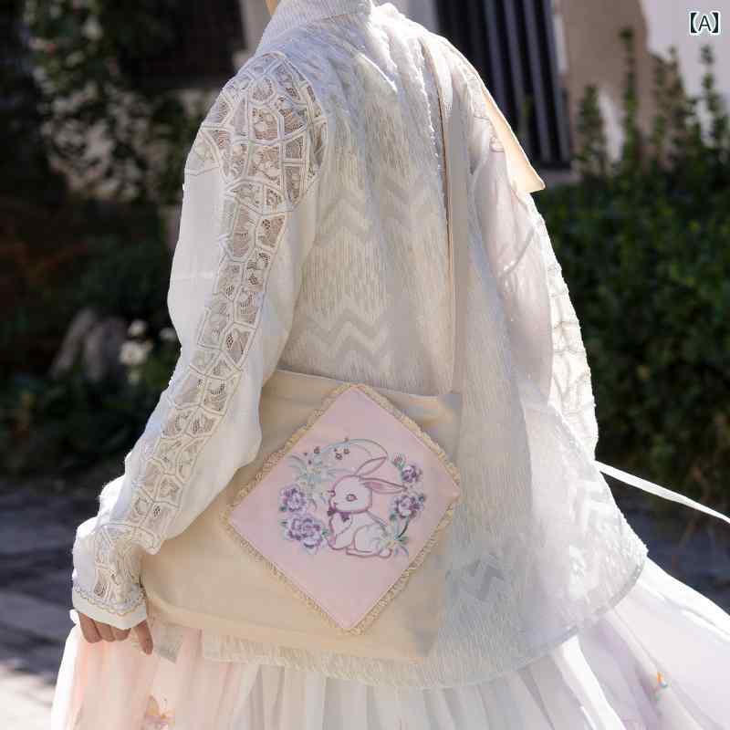 バッグ レディース ハンドバッグ ショルダーバッグ エコバッグ チャイナ風 刺繍 フェミニン キュート おしゃれ 母の日 ギフト