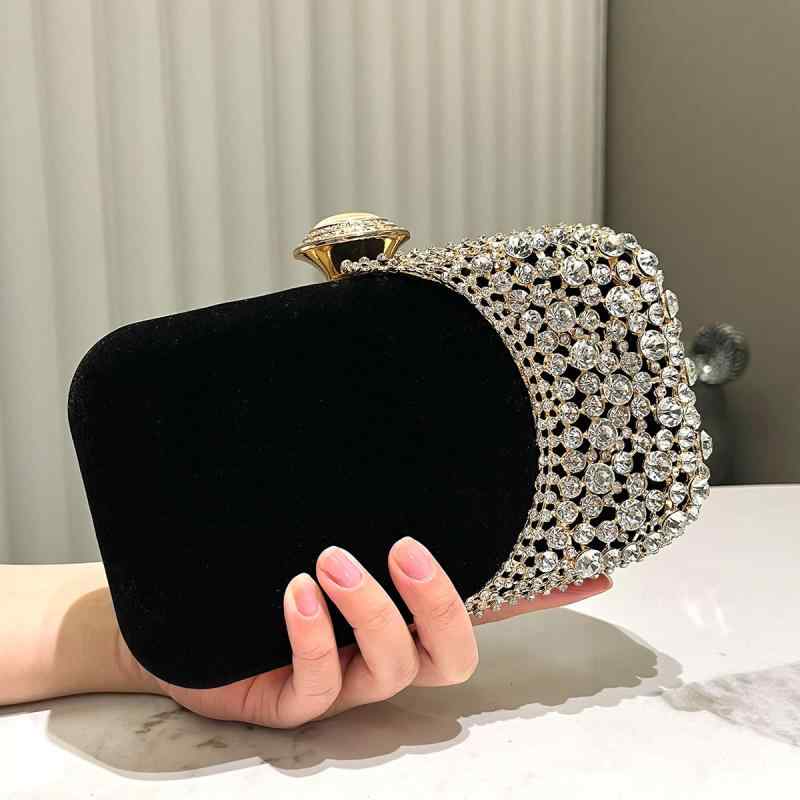 パーティー バッグ レディース チャイナ風 かわいい おしゃれ レディース クラッチバッグ ブラック起毛 ディナー バッグ レディース クロス ボディ ライト ハンドバッグ