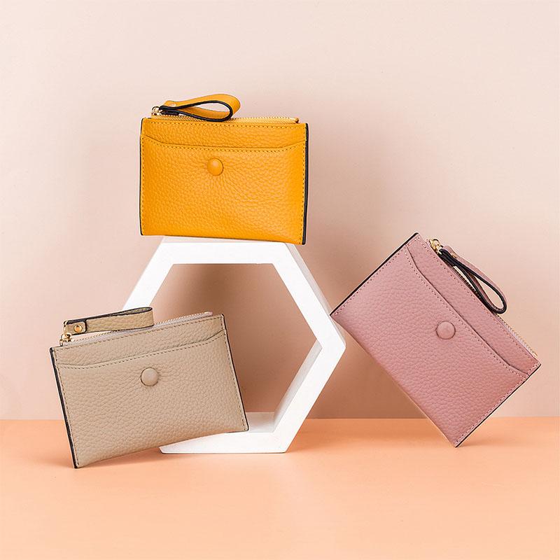 小銭入れ カードケース ホルダー 多 牛革 小さめ 財布 レディース ミニ ドキュメント 韓国 おしゃれ シンプル メンズ プレゼント