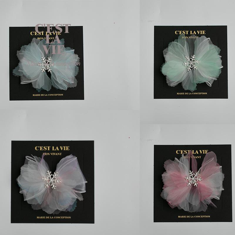 キッズ ヘア アクセサリー 春 子供 花柄 ヘアピン カモノハシ クリップ 初年度 ギフト ファッション 装..