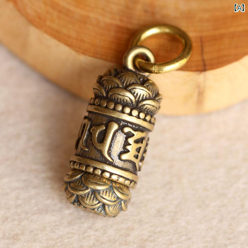 レトロ 車 キーホルダー ペンダント キーアクセサリー キーチェーン ストラップ メンズ レディース兼 チャイナテイスト 装飾品 真鍮