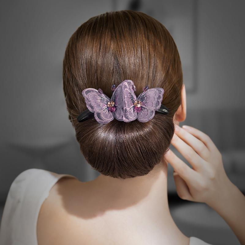 ヘアアクセサリー 髪飾り ヘアコーム コーム ヘアピン 髪 ヘアピン 滑りにくい レ...