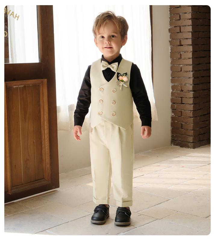 子供服 キッズ 男の子 スーツ セット おしゃれ ドレス 英国 ウェディング ホスト パフォーマンス 発表会 セレモニー ブリティッシュ ボーイズ