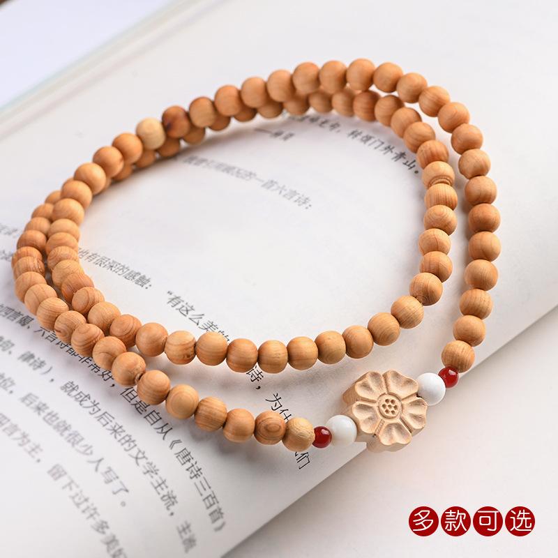 数珠 念珠 アクセサリー 仏教 レディース レトロ サンダルウッド グリーンサンダルウッド ブレスレット..