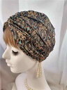 レディース アフリカン ハット ターバン風 ヘアアクセサリー ハット 帽子 桑 通気性 吸汗性 ターバンハット モロッコ風 レディース