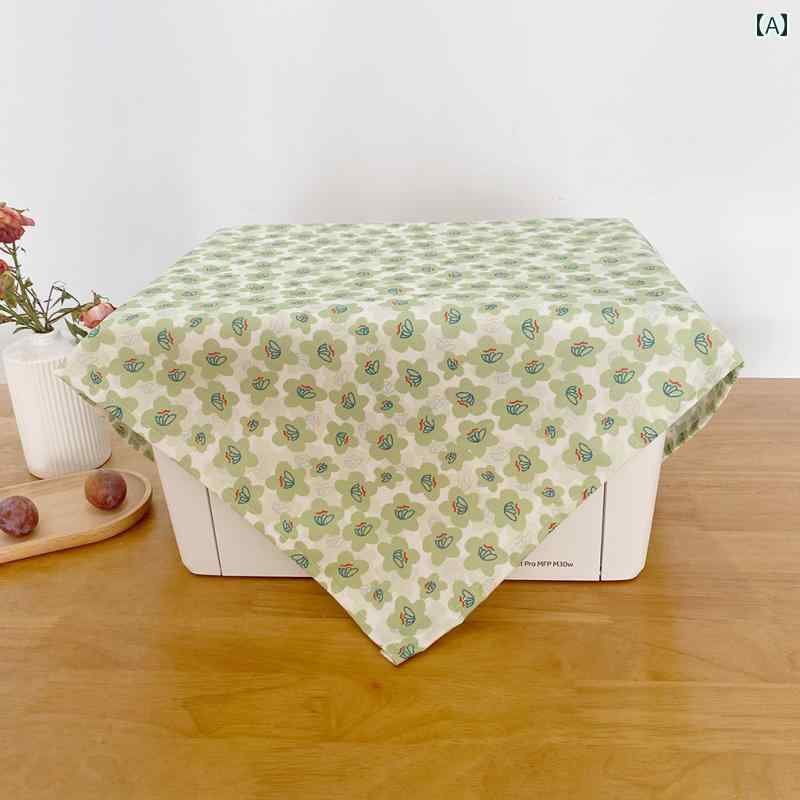 プリンター カバー 家具 家電 防塵布 ホーム ハウス リビング インテリア ダストカバー 布 クロス マル..