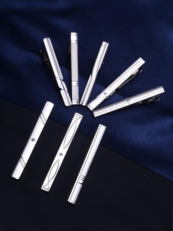 ネクタイ ピン メンズ フォーマルファッション セレモニー メンズ レディース シルバー ネクタイ ピン ..