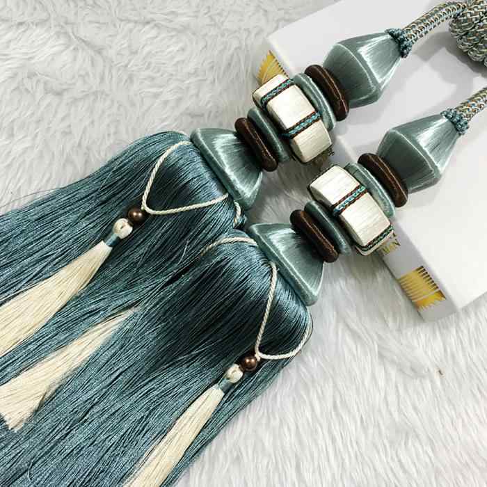 タッセル カーテン アクセサリー 室内 装飾 インテリア 吊り下げ 家 タッセル テーブル 枕 ソファ ベッ..