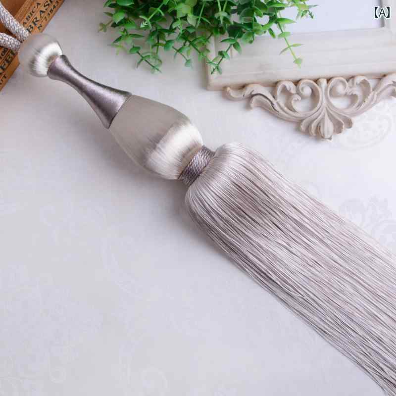 タッセル カーテン ストラップ アクセサリー 室内 装飾 インテリア 吊り下げ 家 タッセル シンプル レ..