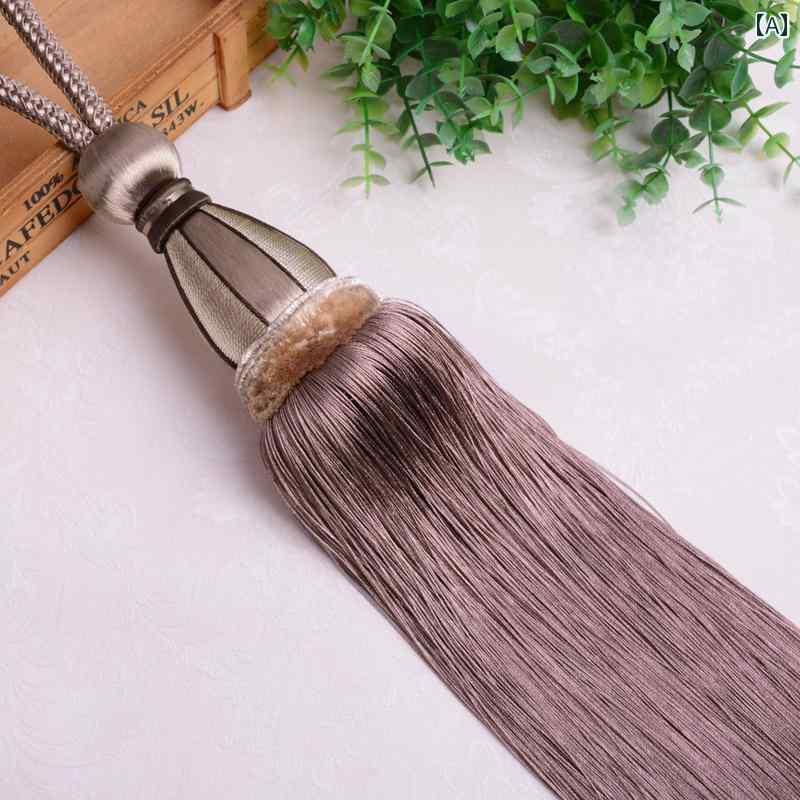 タッセル カーテン アクセサリー 室内 装飾 インテリア 吊り下げ 家 タッセル テーブル 枕 ソファ ベッ..