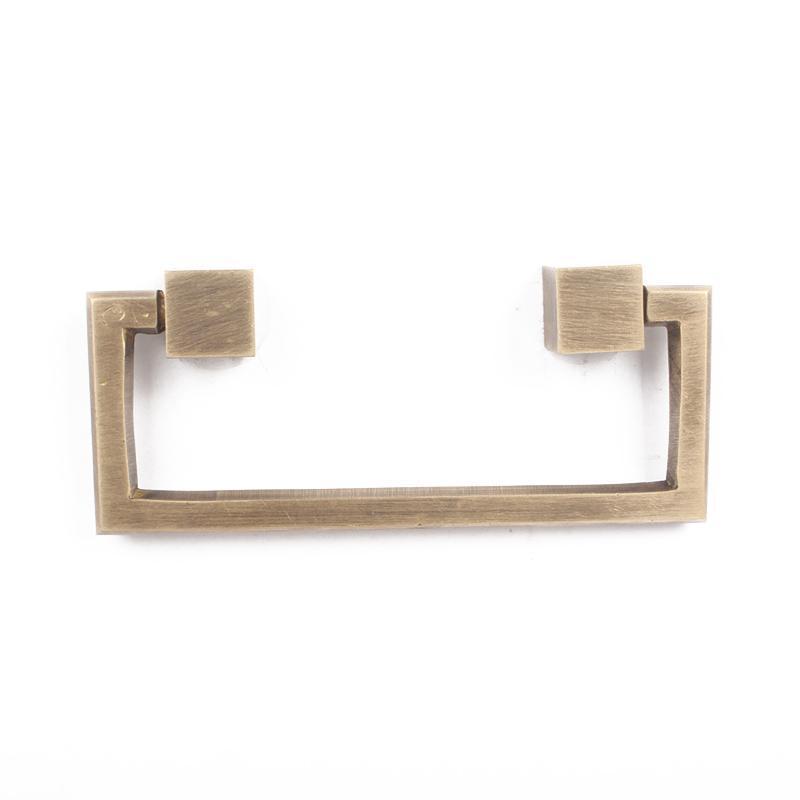 取っ手 ハンドル キャビネット チャイナ風 銅 引き出し スクエア バックル レトロ 銅 ワードローブ ア..