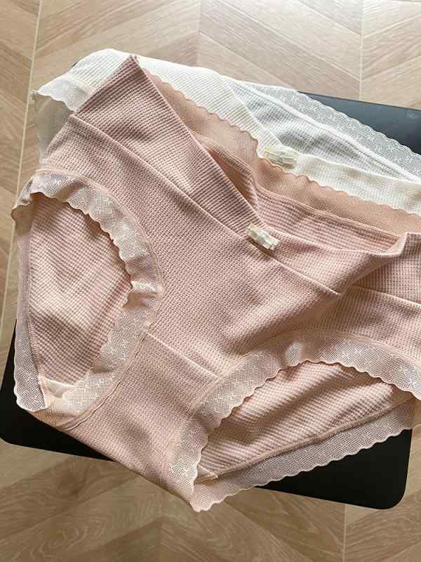 マタニティ パンティー ワッフル 妊娠 初期 中期 後期 大きいサイズ ローウエスト ベリー サポート シ..