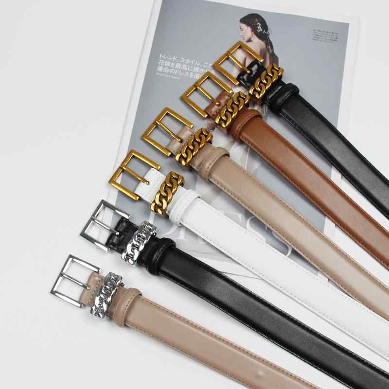 ベルト 韓国 二層 牛革 シングル ループ レディース ファッション アクセサリー ベルト オールシーズン ウエスト バンド スリム