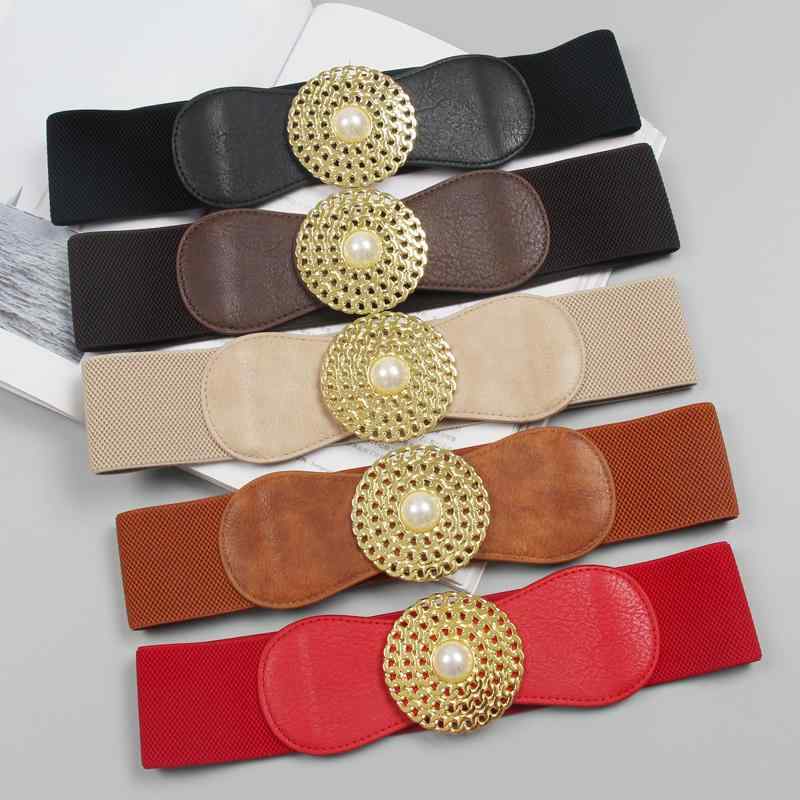 ベルト パール ガードル ライト ボディ レディース ファッション アクセサリー 幅広 ベルト ウエスト バンド ワイド