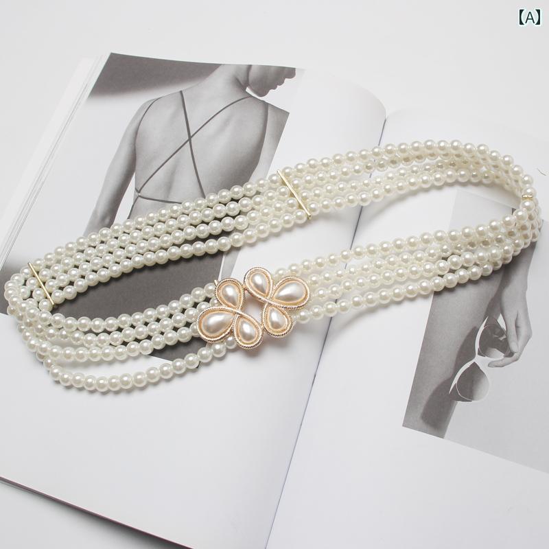 ベルト 韓国 エレガント レディース ファッション アクセサリー ベルト オールシーズン ウエスト バンド シングル ループ