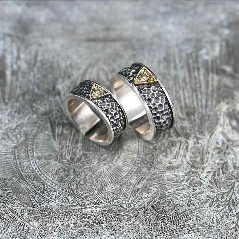 リング シルバー ジュエリー メンズ カップル レトロ アンティーク レディース アクセサリー オールシーズン 指輪 リング