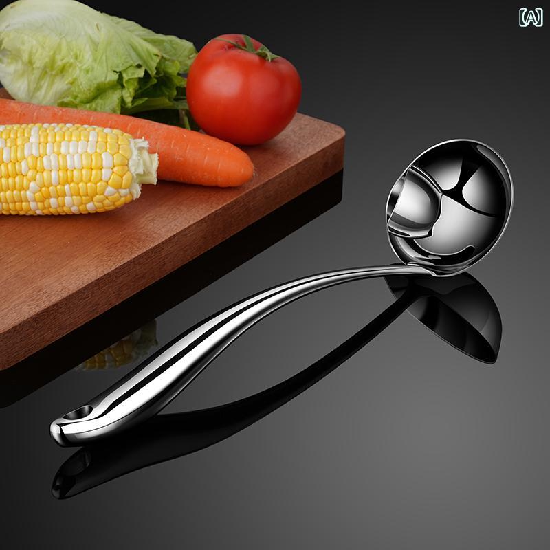 キッチンアイテム 調理道具 家庭 食事 キッチン 料理 ダイニング クッキング シンプル ステンレス お玉..