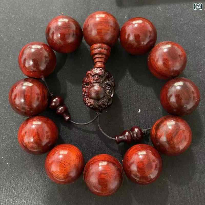 木 数珠 念珠 エスニック アジアンテイスト シンプル レトロ 仏具 神具 ブレスレット 木ビーズ メンズ レディース