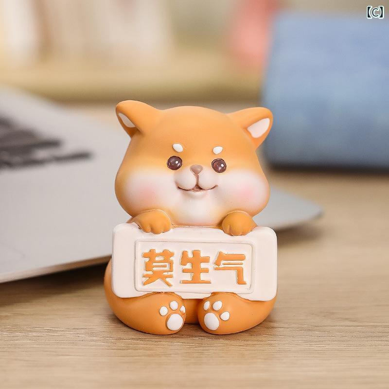 置物 オーナメント 室内装飾 ディスプレイ インテリア 小物 普段使い生活 かわいい レトロ さわやか モチーフ 癒し 動物 犬 猫 パンダ アニマル シール